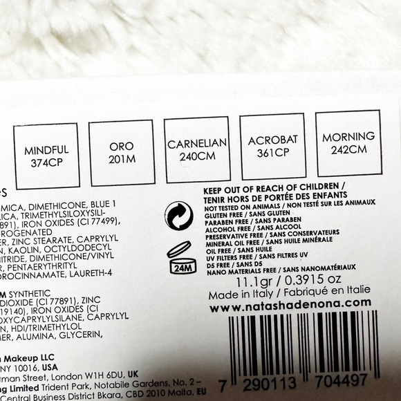 NIB Natasha Denona Fez Eyeshadow Palette 5 Shades Desert Browns & Blues - Picture 10 of 11